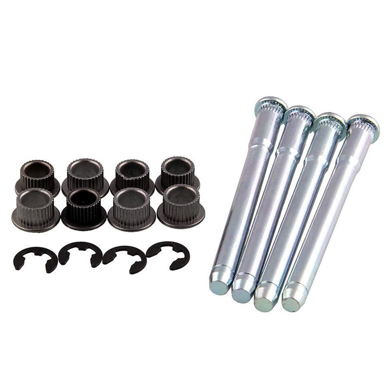 LEDAUT Door Hinge Pin and Bushing Repair Kits (4 pins 2 Door) for 1994-2004 Chevy S10 & GMC S15 - Image 1
